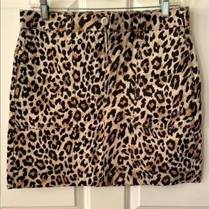 J.Crew cotton mini skirt size 6